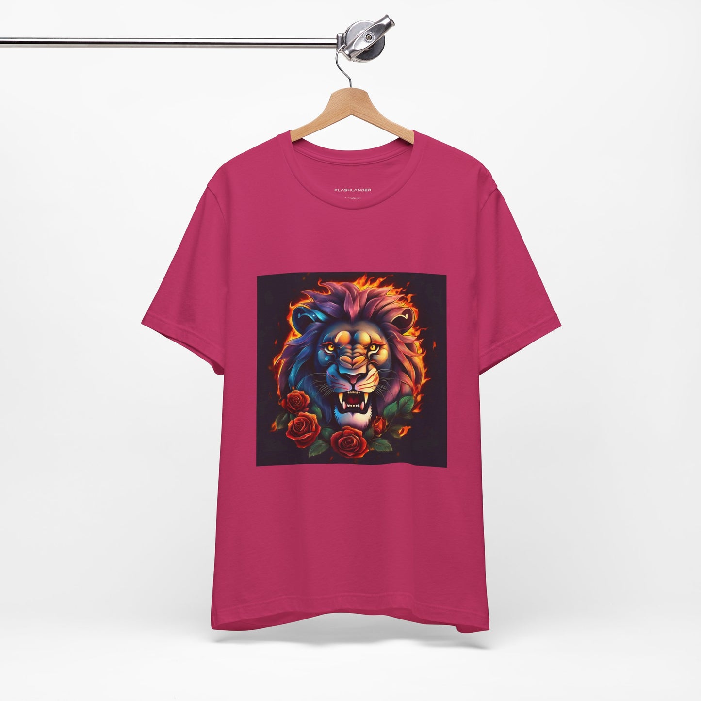 Brave Lion Flames Flashlander Gym Shirt