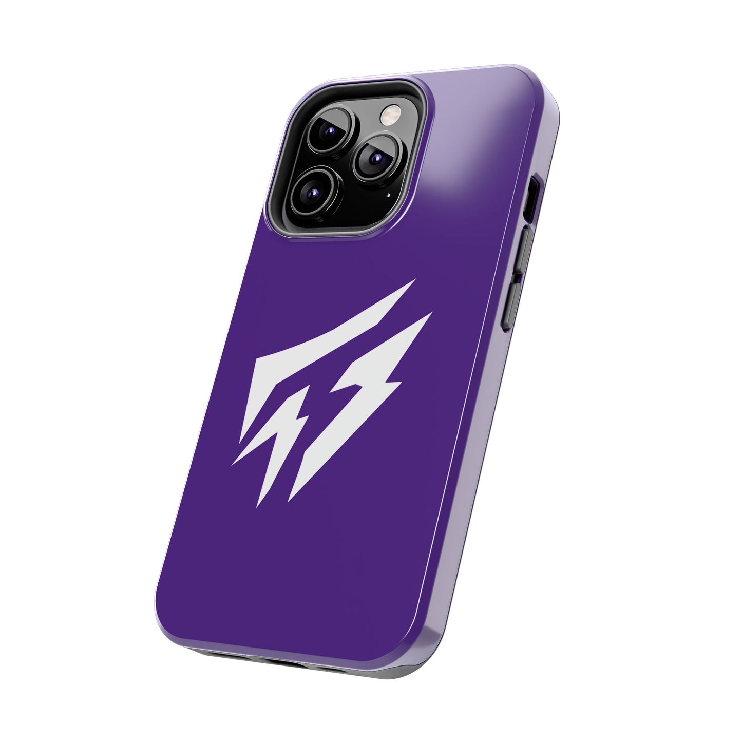 Flashlander Thunders Tough Phone Cases for all Iphone and Samsung Galaxy Purple