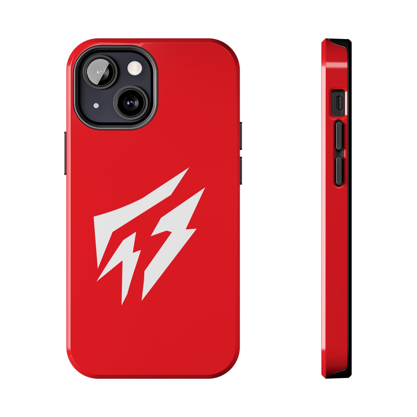 Flashlander Thunders Tough Phone Cases for all Iphone and Samsung Galaxy Red