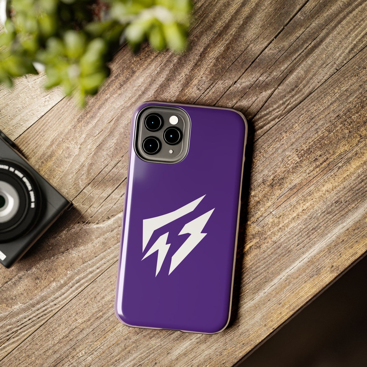 Flashlander Thunders Tough Phone Cases for all Iphone and Samsung Galaxy Purple