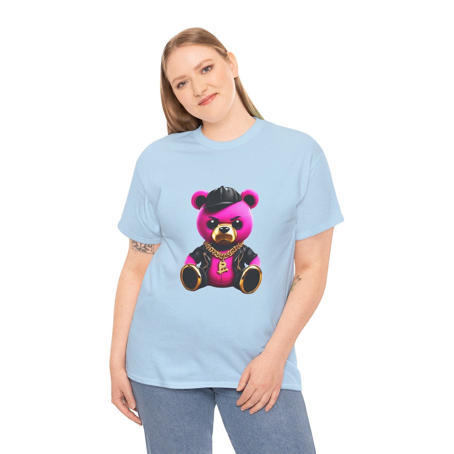 Teddy Bear Hip-Hop Fury Graphic Tee Flashlander