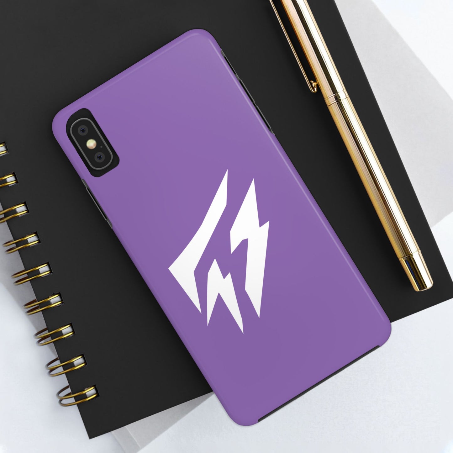 Flashlander Thunders Tough Phone Cases for all Iphone and Samsung Galaxy Light Purple