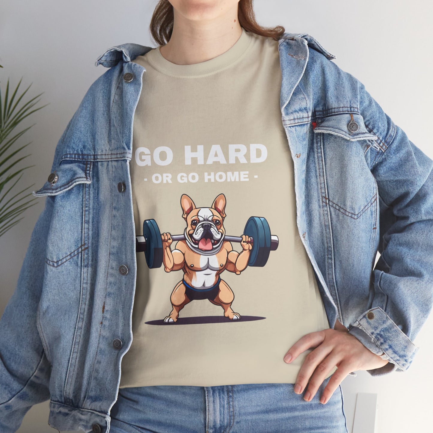 Muscular French Bulldog Dog Bodybuilding  - Flashlander Gym Shirt