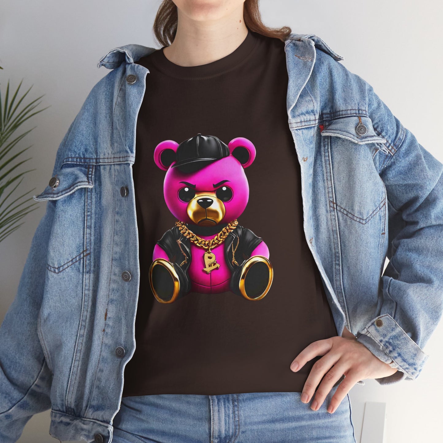 Teddy Bear Hip-Hop Fury Graphic Tee Flashlander