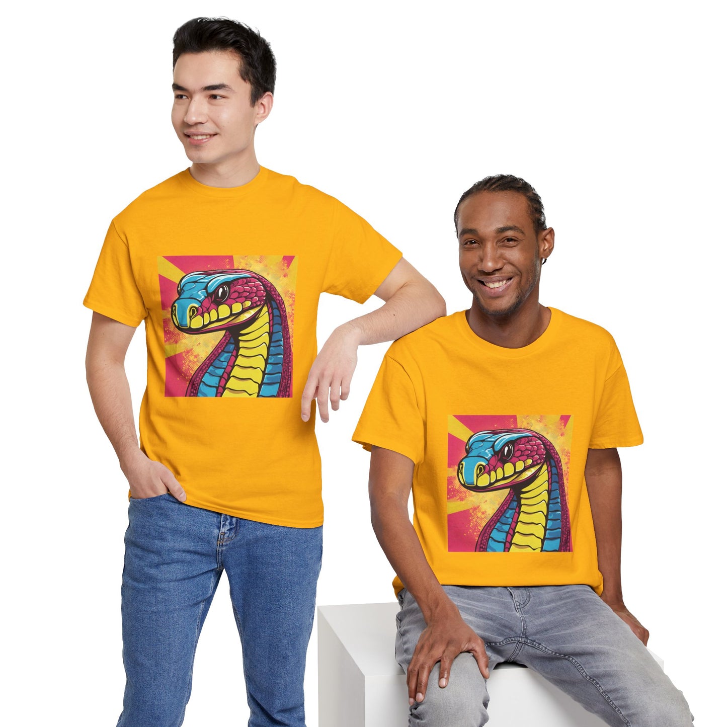 Cobra Snake Pop Art - Flashlander Gym Shirt