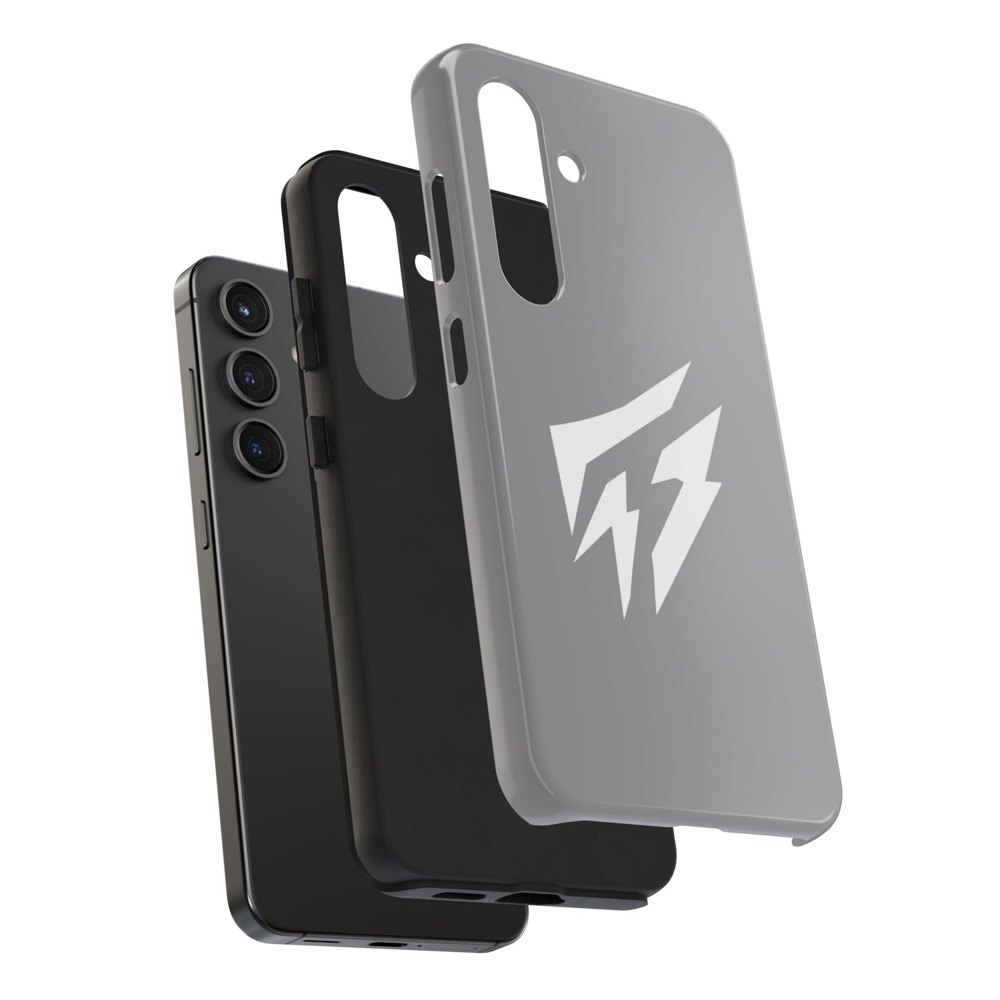 Flashlander Thunders Tough Phone Cases for all Iphone and Samsung Galaxy Grey