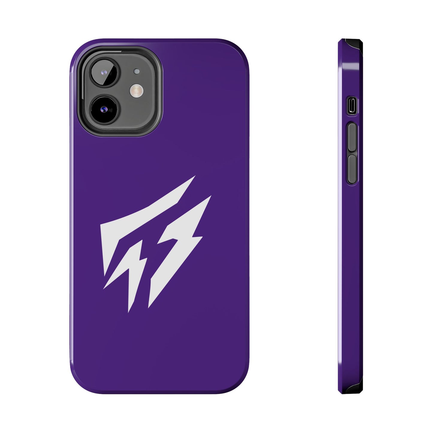 Flashlander Thunders Tough Phone Cases for all Iphone and Samsung Galaxy Purple