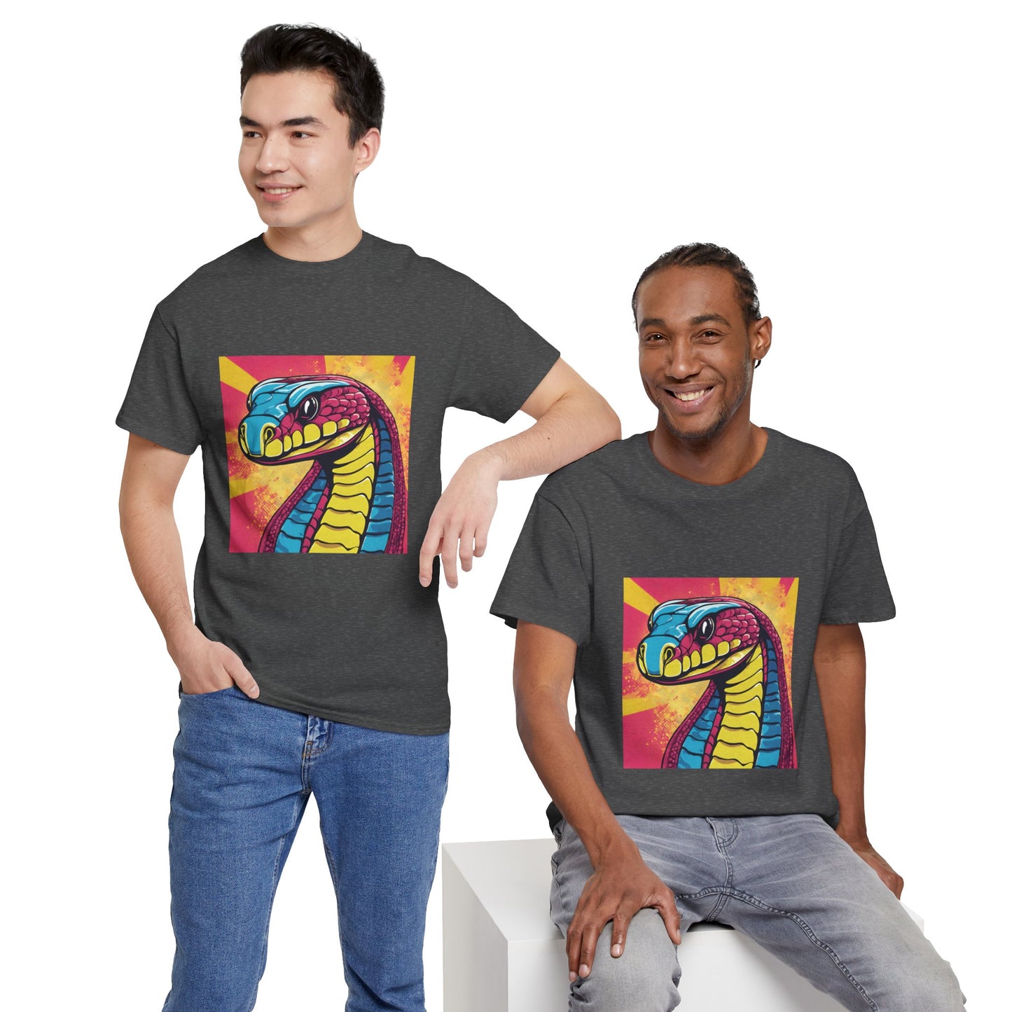 Cobra Snake Pop Art - Flashlander Gym Shirt