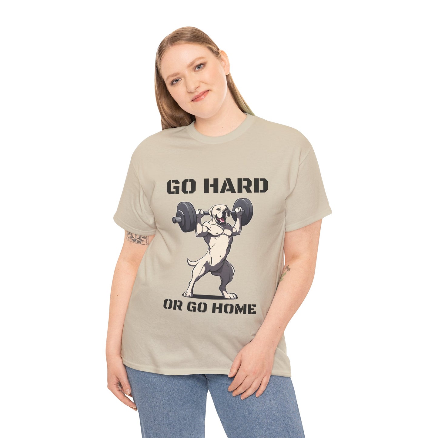 Muscular Labrador Retriever Dog Bodybuilding  - Flashlander Gym Shirt