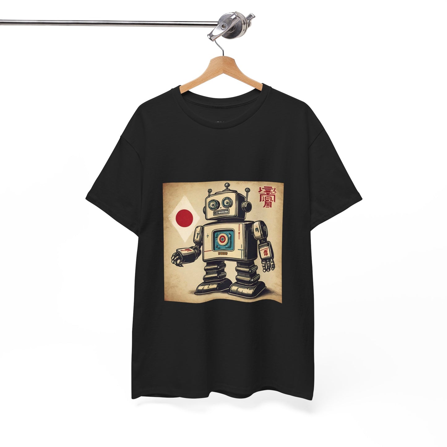 Camiseta deportiva con diseño de robot japonés vintage - Flashlander