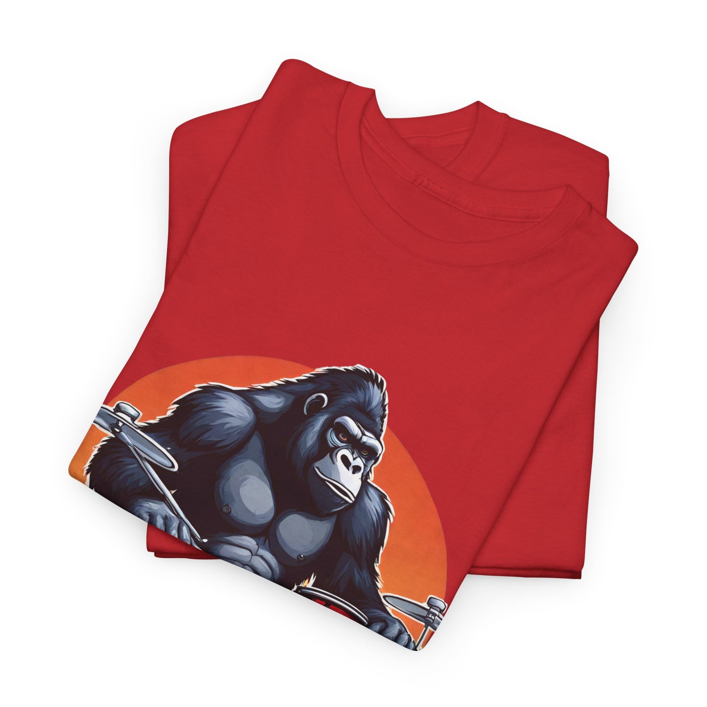 Muscle Gorilla Drummer Flashlander Gym Shirt