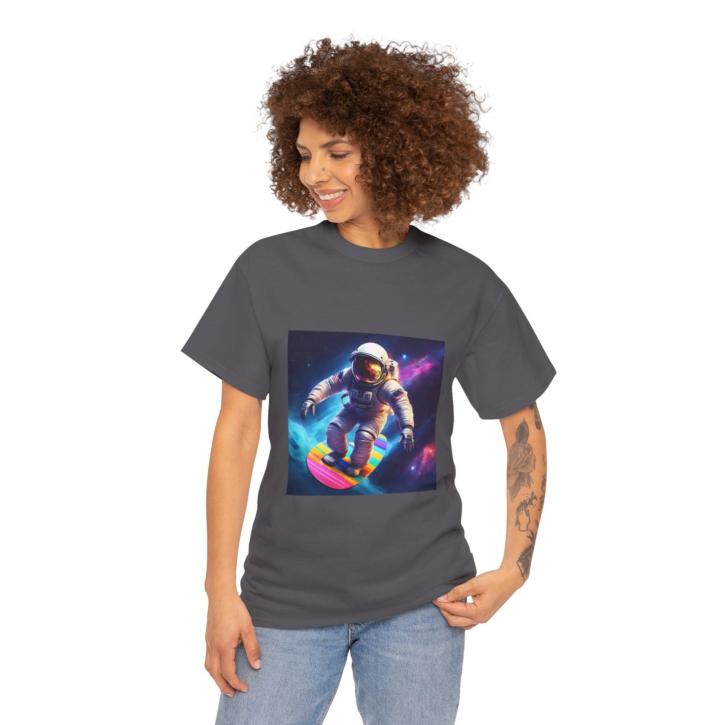 Astronaut Space Surfing - Flashlander Gym Shirt