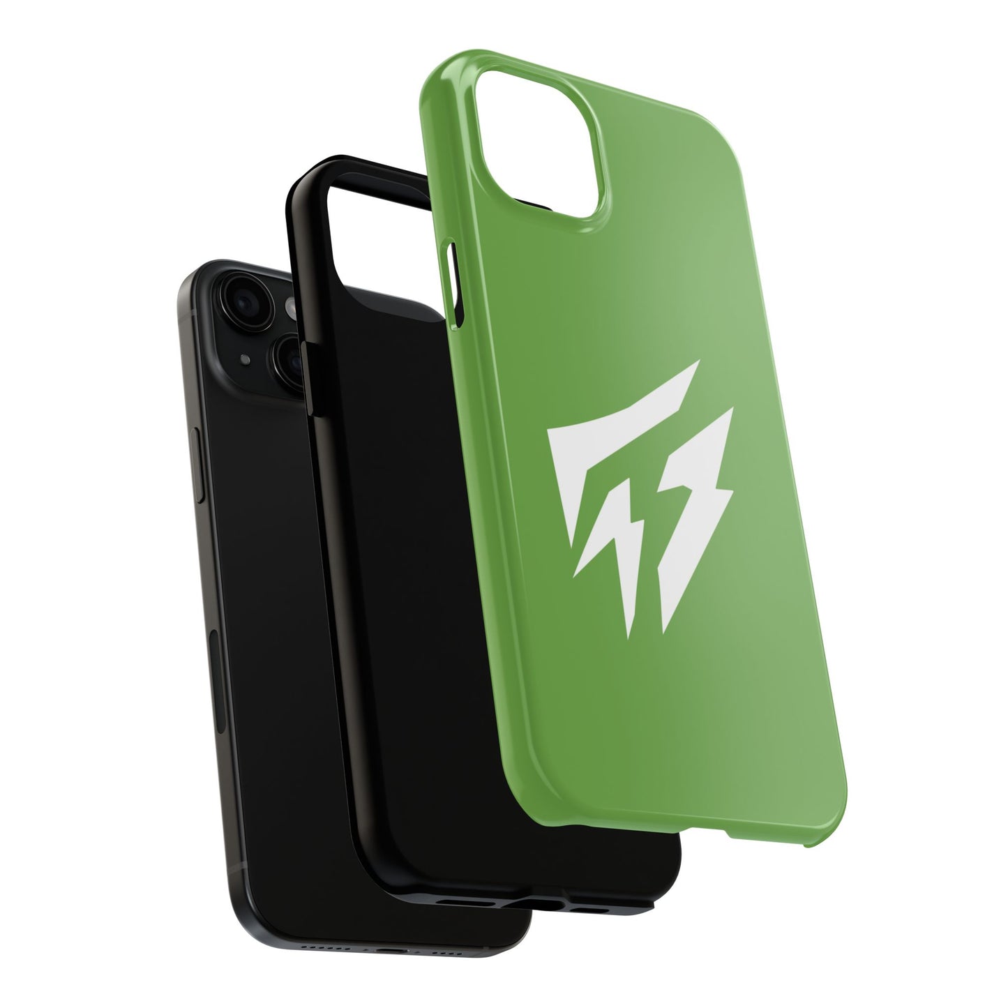 Flashlander Thunders Tough Phone Cases for all Iphone and Samsung Galaxy Green