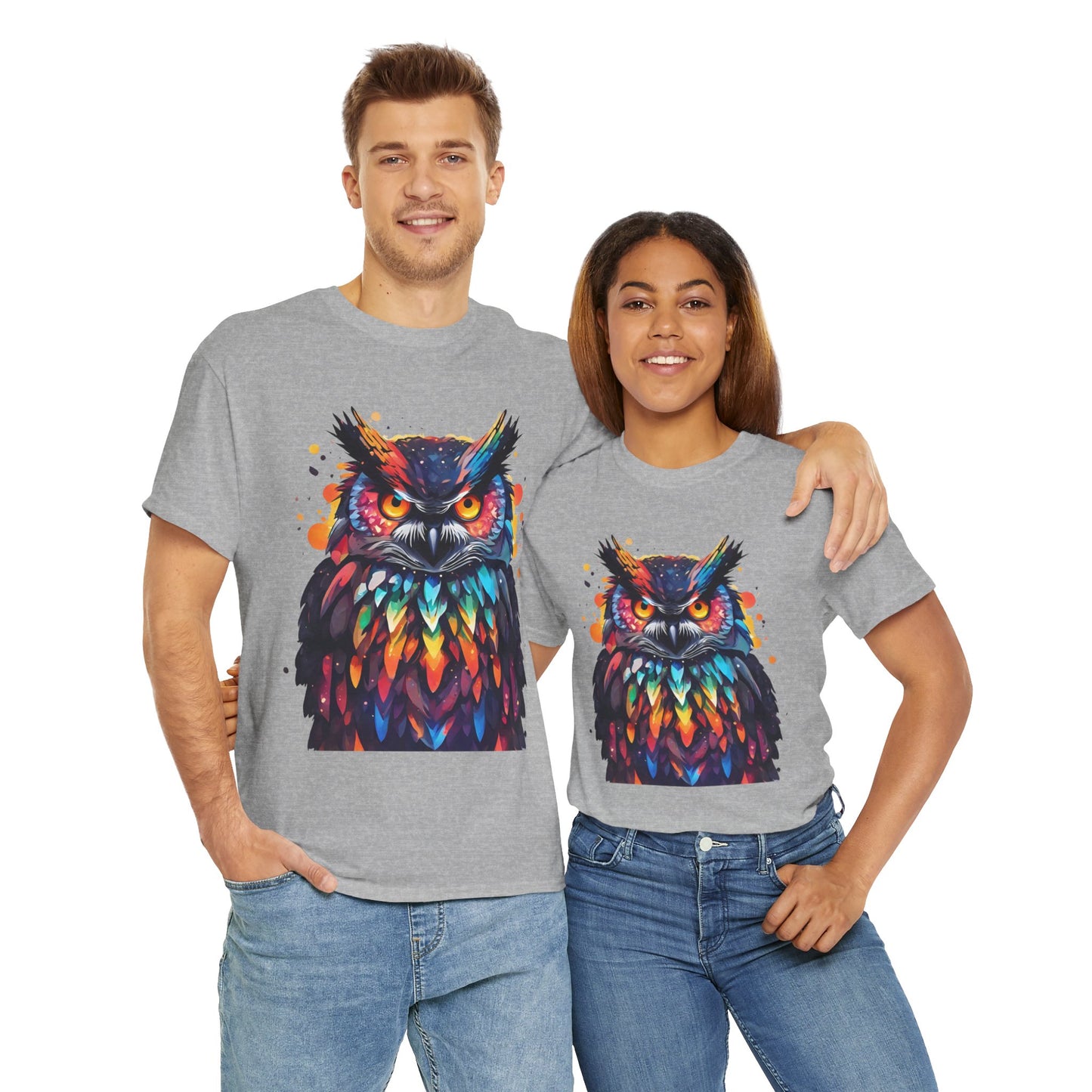 Owl Feathered Symphony Flashlander Gym Shirt