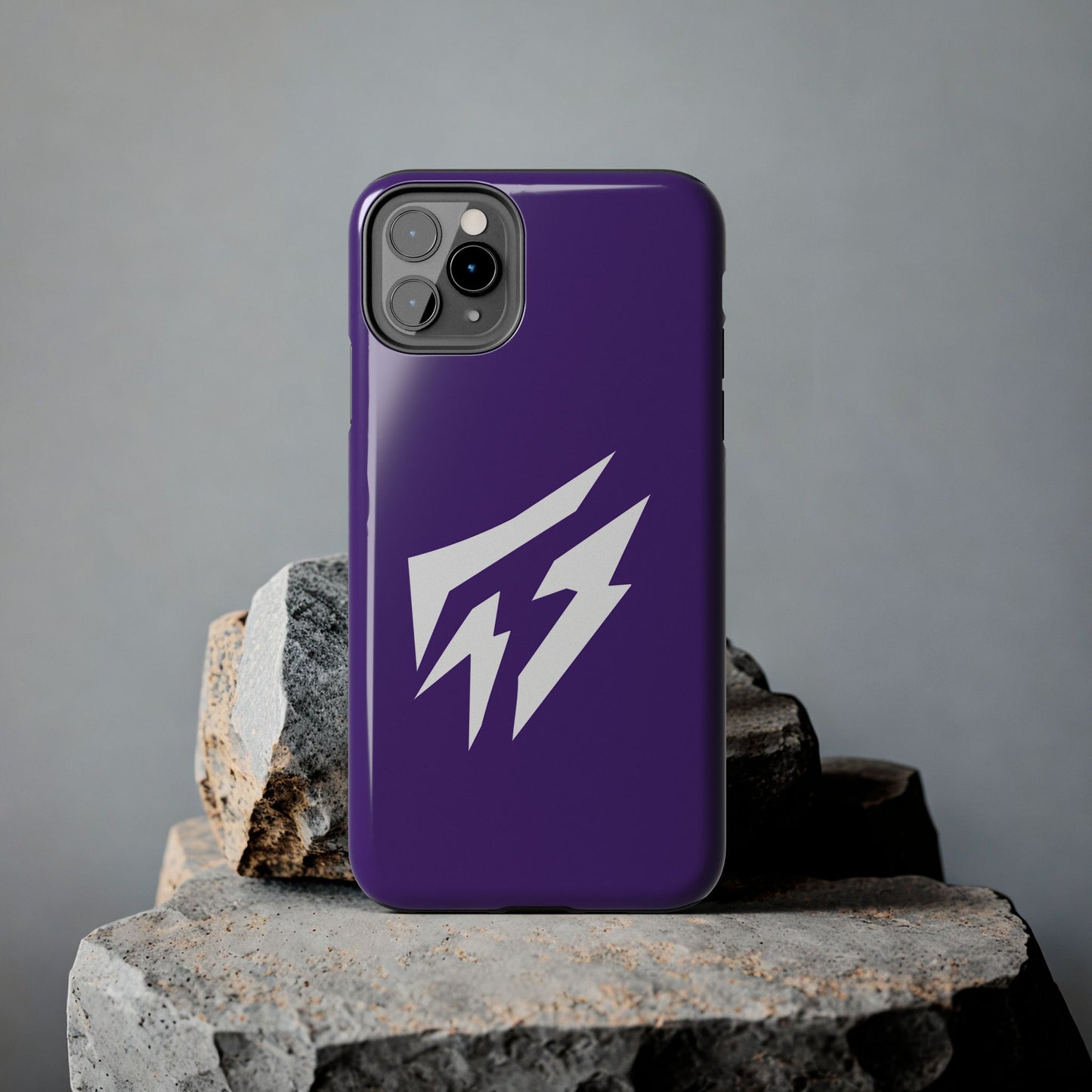 Flashlander Thunders Tough Phone Cases for all Iphone and Samsung Galaxy Purple