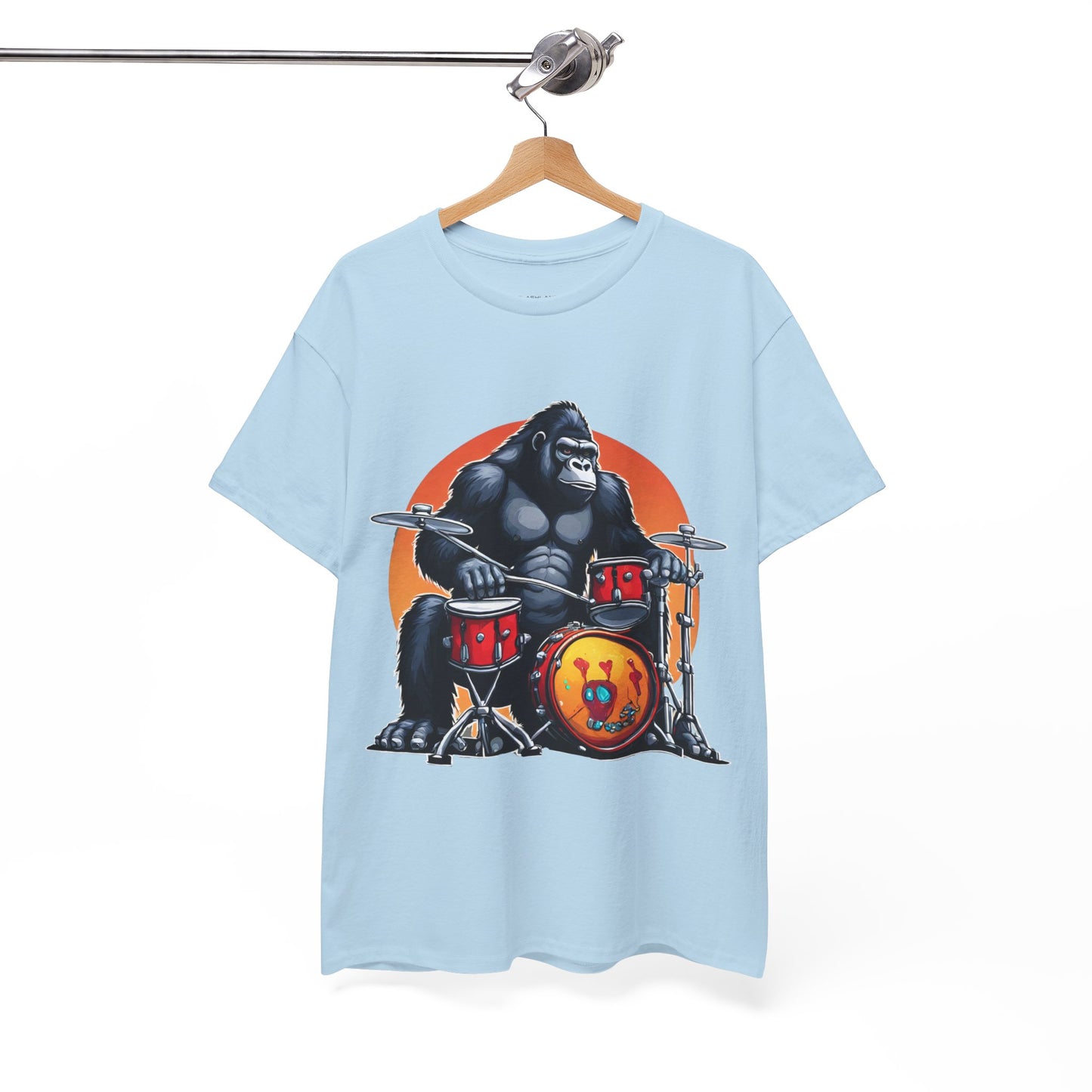 Muscle Gorilla Drummer Flashlander Gym Shirt