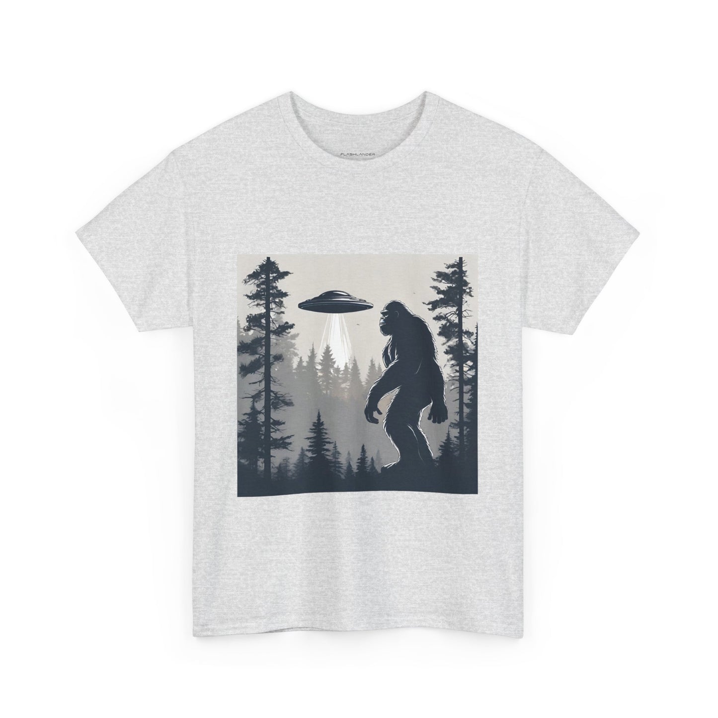 Sasquatch rencontre Bigfoot et OVNI - T-shirt de sport Flashlander