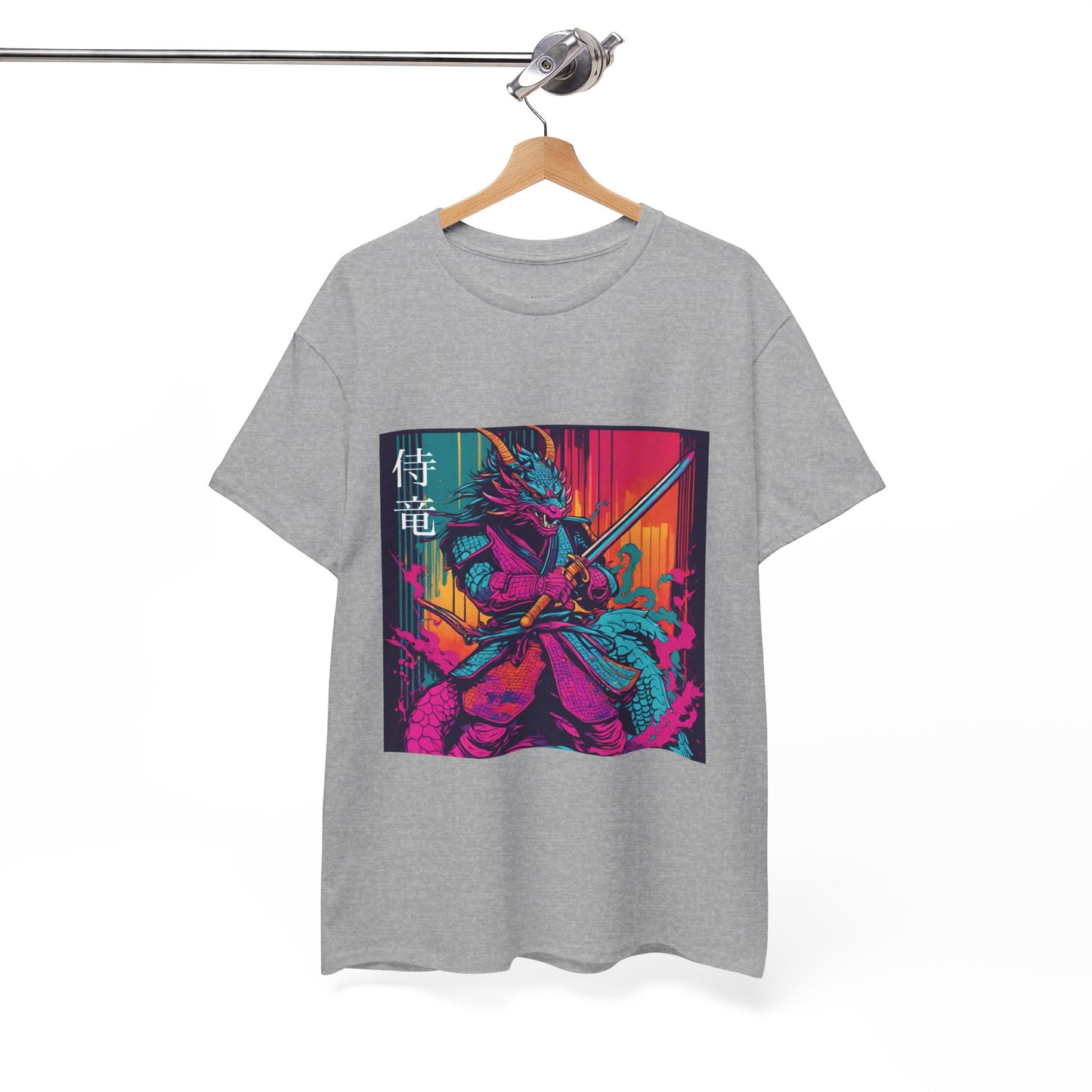 Dragon Samurai Pop Art - Flashlander Gym Shirt