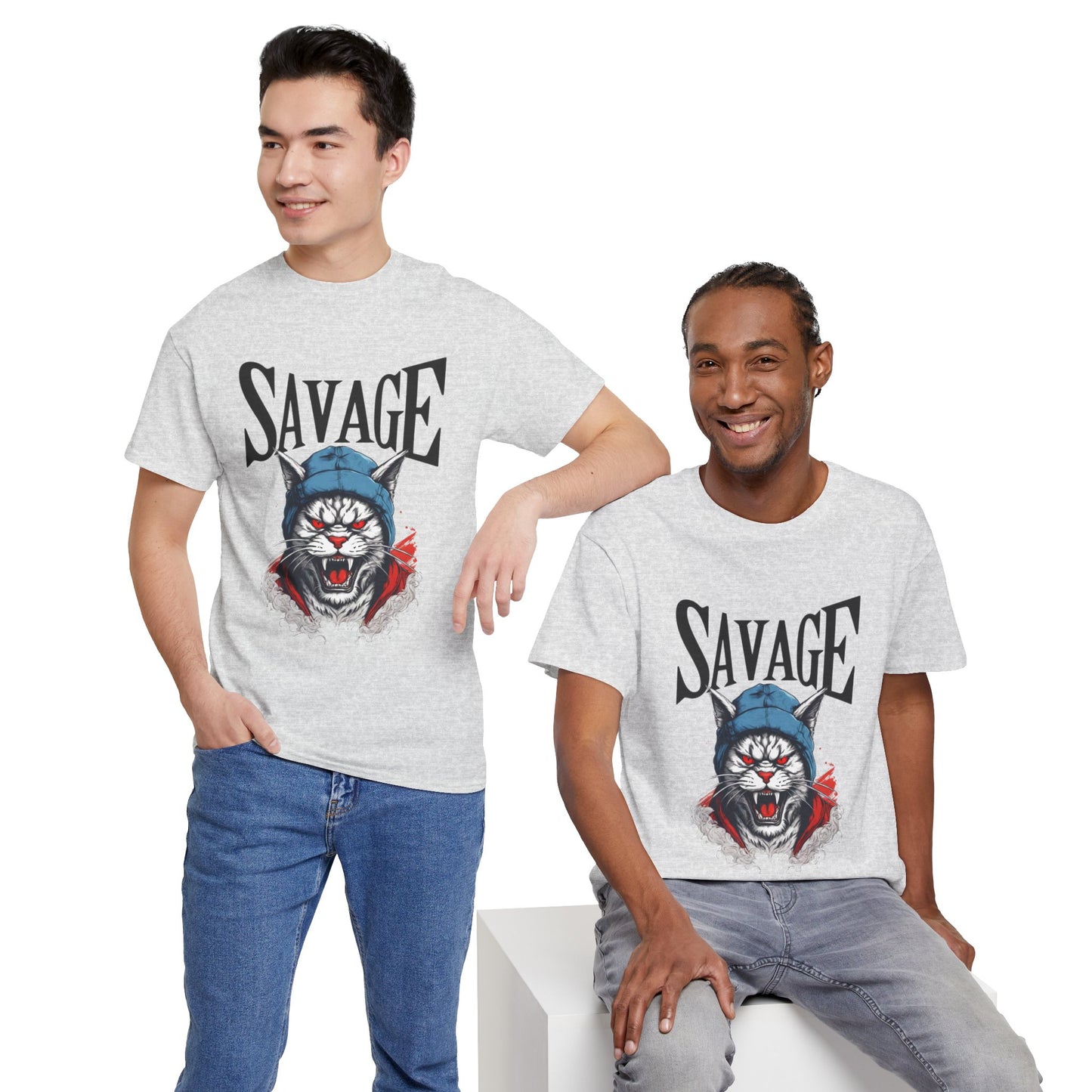 Chat japonais Oni Savage - T-shirt de sport Flashlander