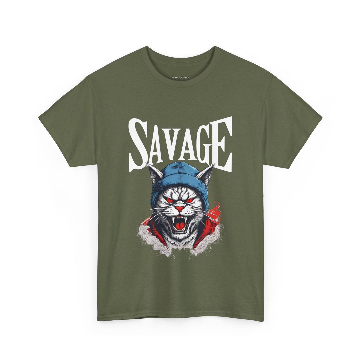 Chat japonais Oni Savage - T-shirt de sport Flashlander