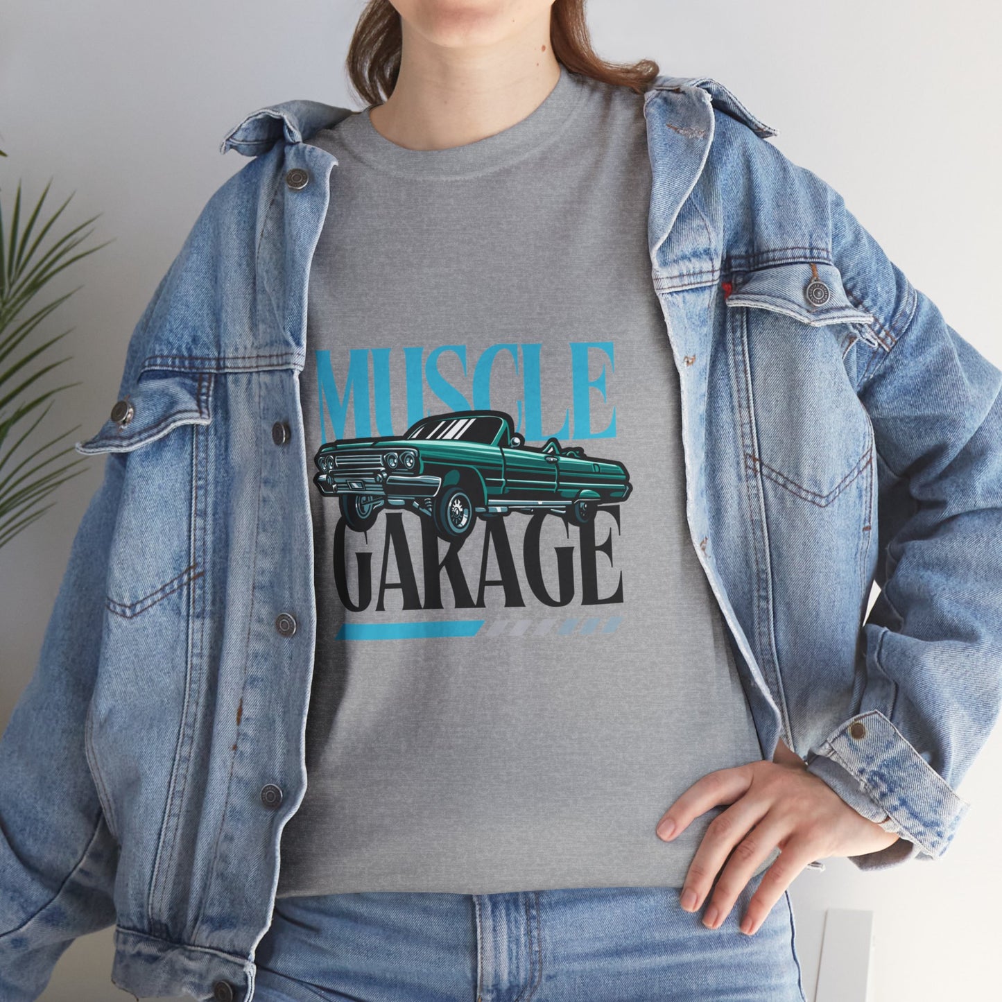 Garage de voitures vintage Muscle - T-shirt de sport Flashlander