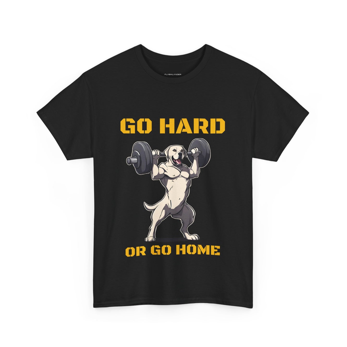 Muscular Labrador Retriever Dog Bodybuilding  - Flashlander Gym Shirt