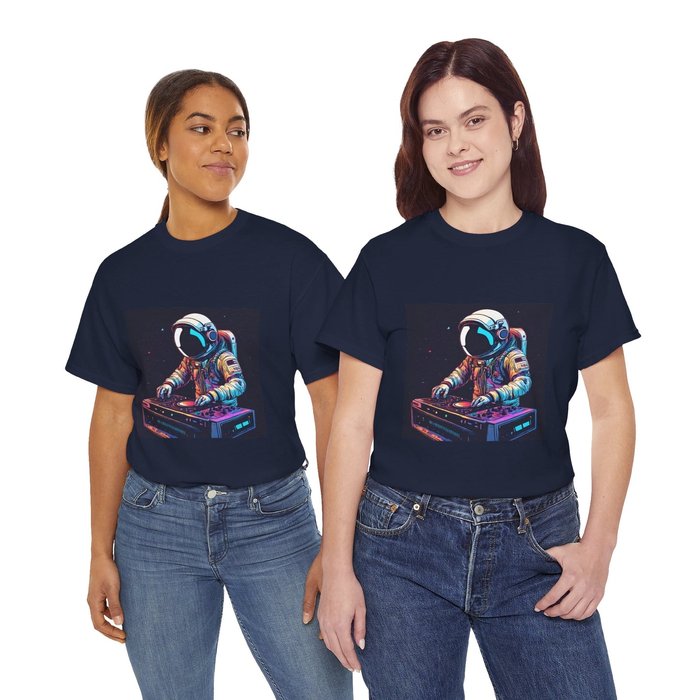 Astronaut Techno DJ Flashlander Gym Shirt