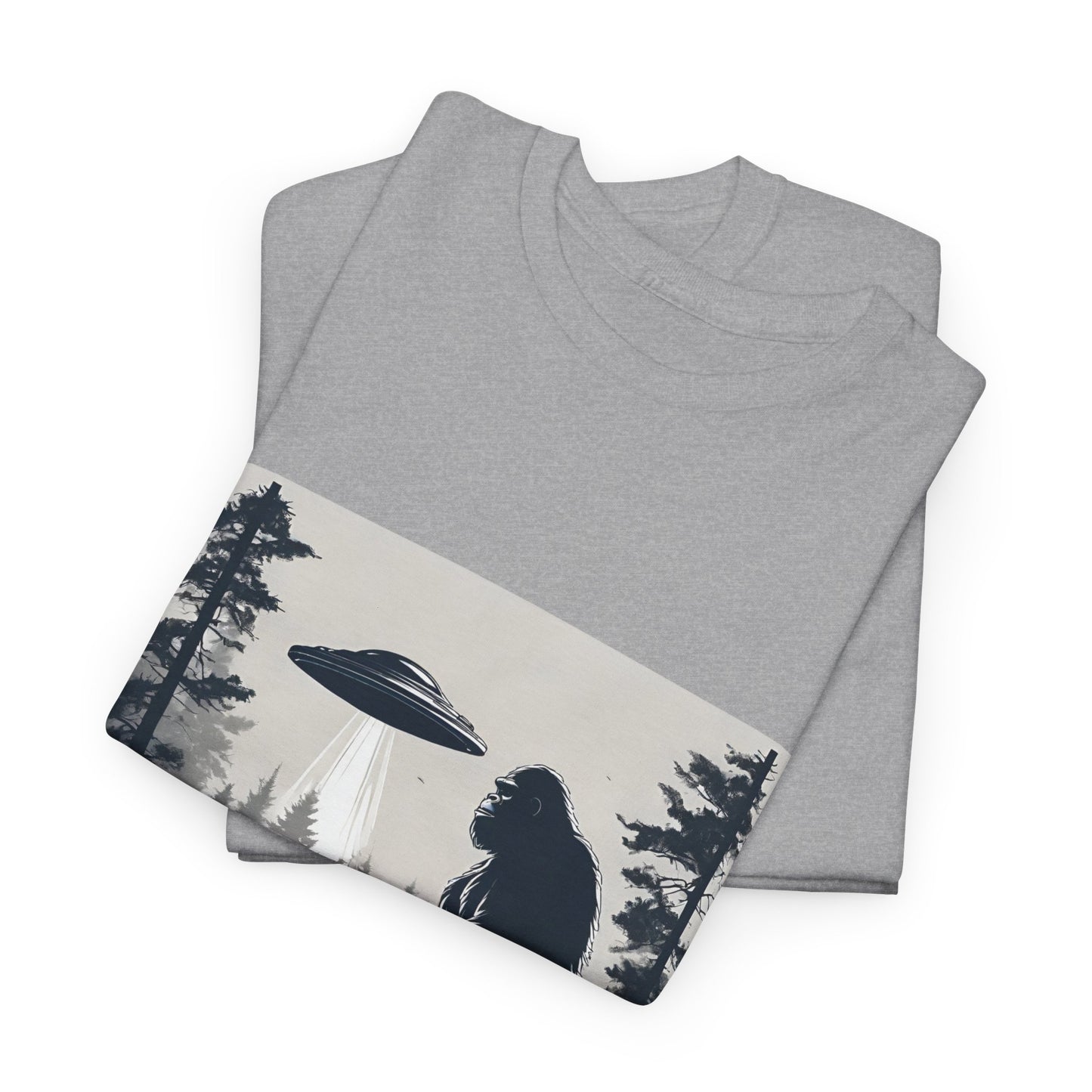 Sasquatch rencontre Bigfoot et OVNI - T-shirt de sport Flashlander