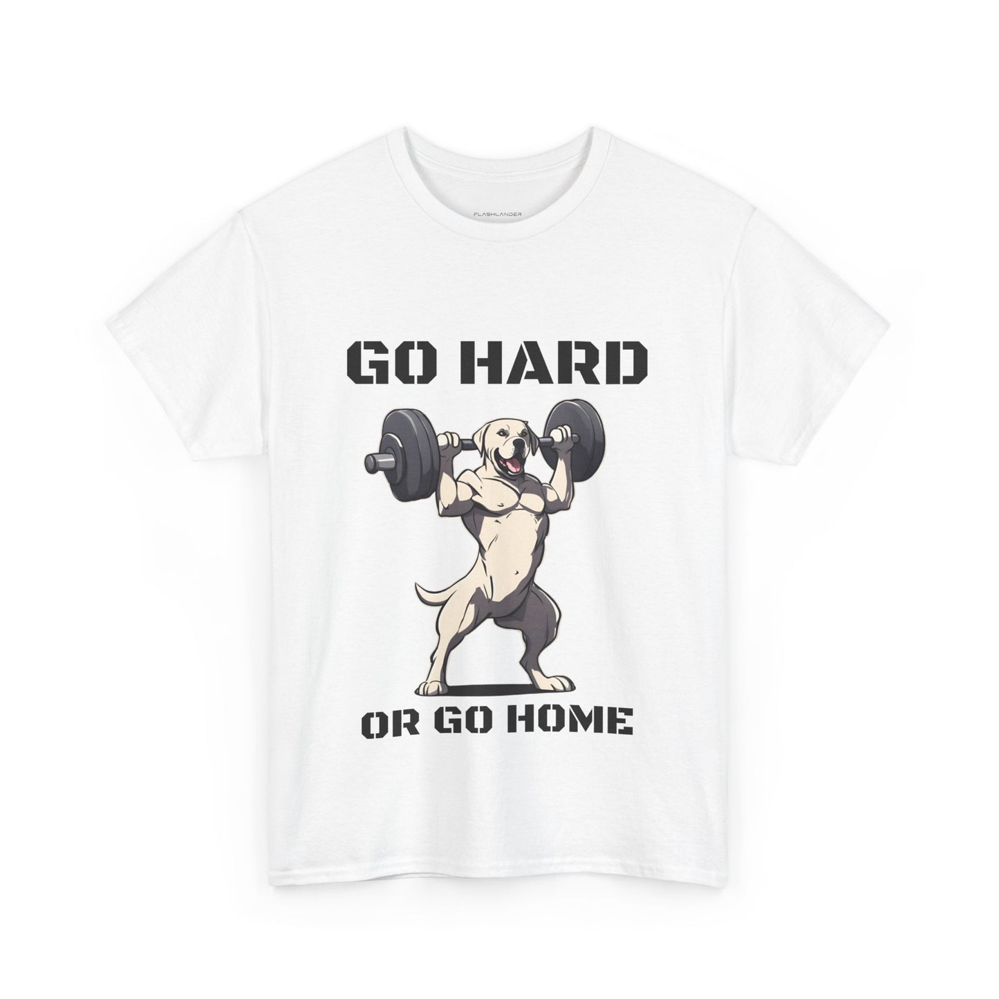 Muscular Labrador Retriever Dog Bodybuilding  - Flashlander Gym Shirt