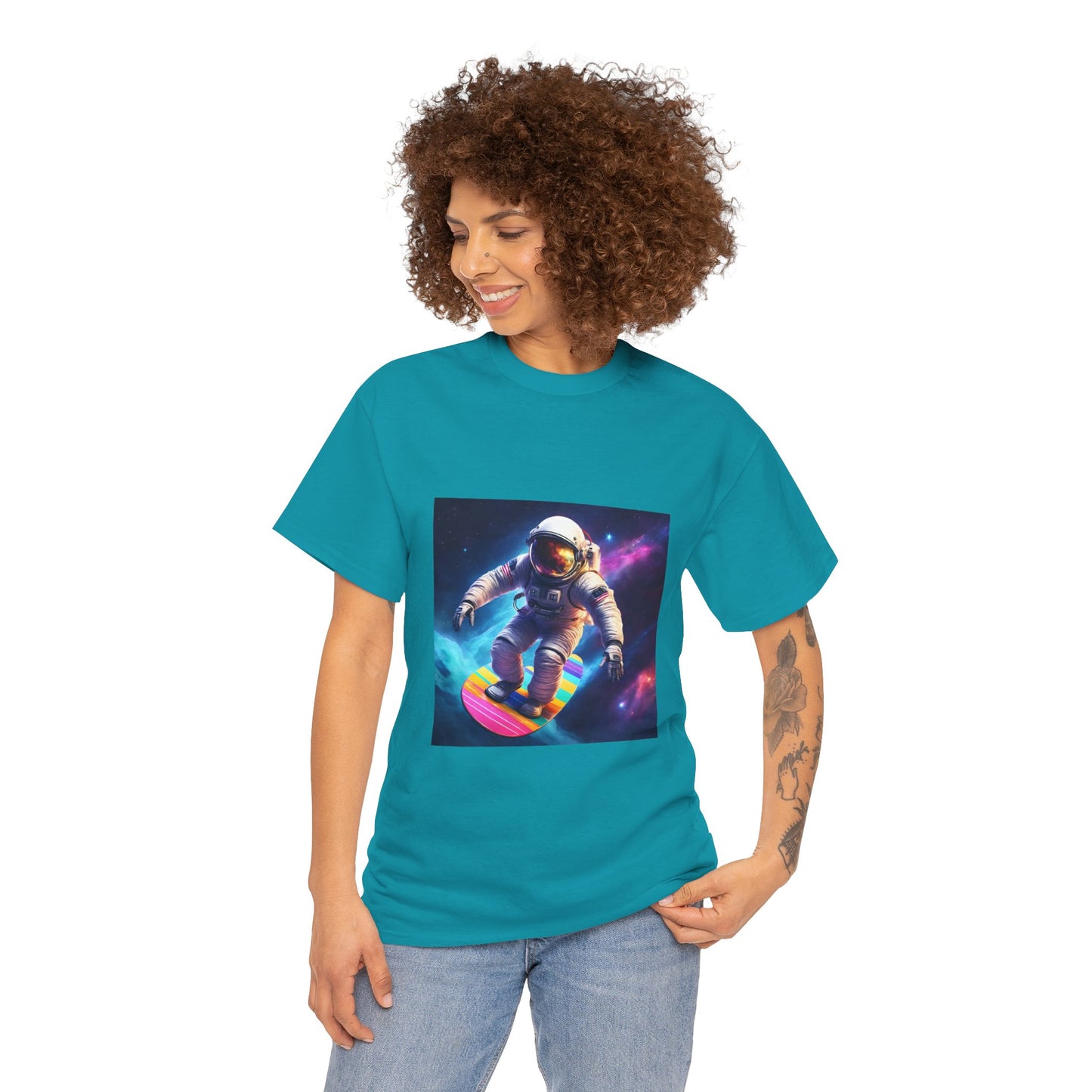 Astronaut Space Surfing - Flashlander Gym Shirt