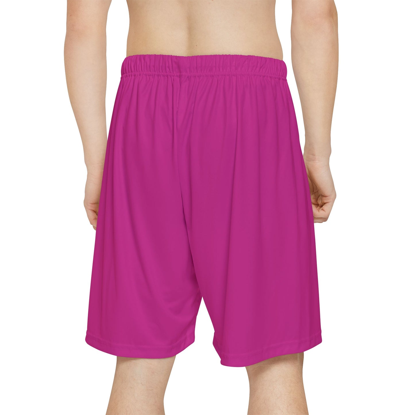 Flashlander ALG Performance Men’s Sports Shorts (AOP) Pink