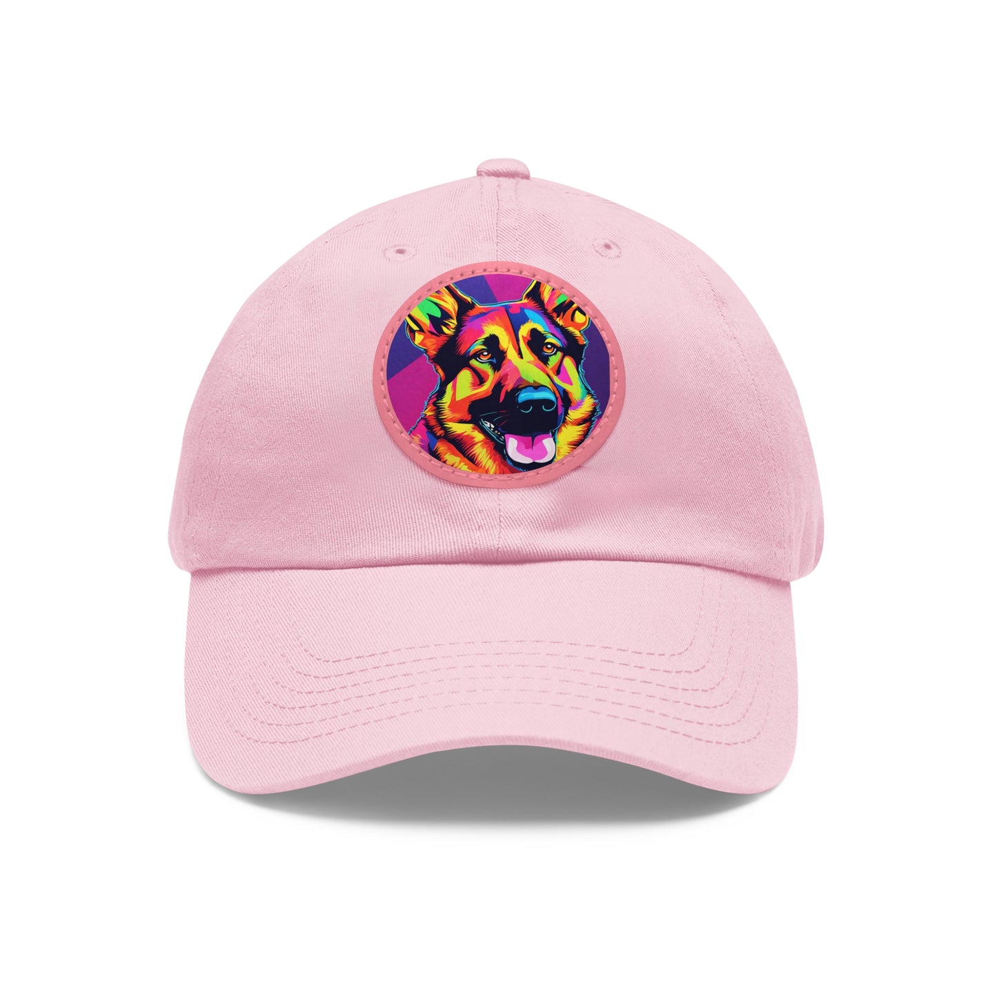 German Shepherd Dog Hat Sportswear Hat German Shepherd Dog Cap German Shepherd Dog Art Pop Hat Dad Hat with Patch (Round) Baseball Cap Pop Art Dog Hap Custom Cap Flashlander