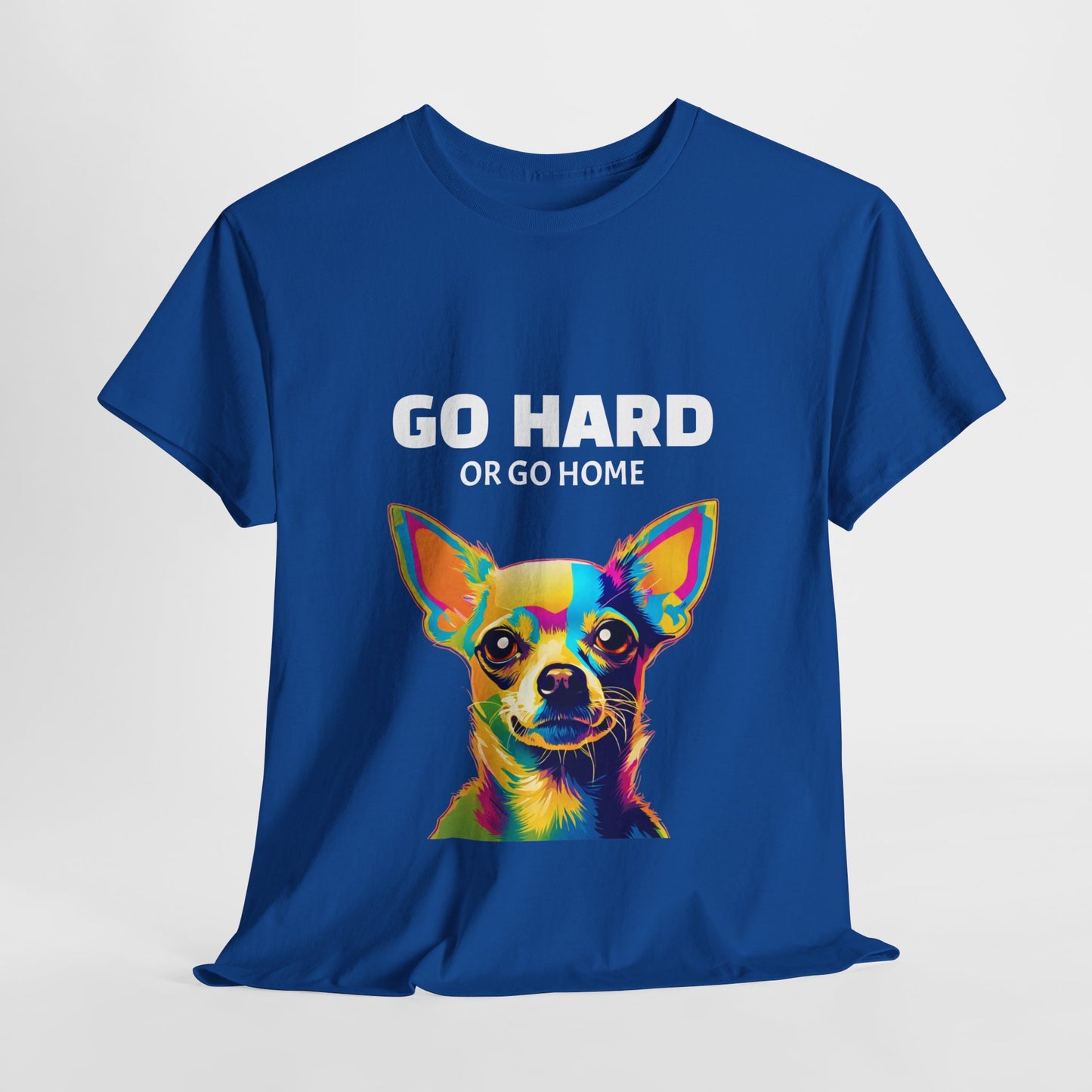 Chihuahua Dog Pop Art - Go Hard or Go Home Flashlander Gym Shirt