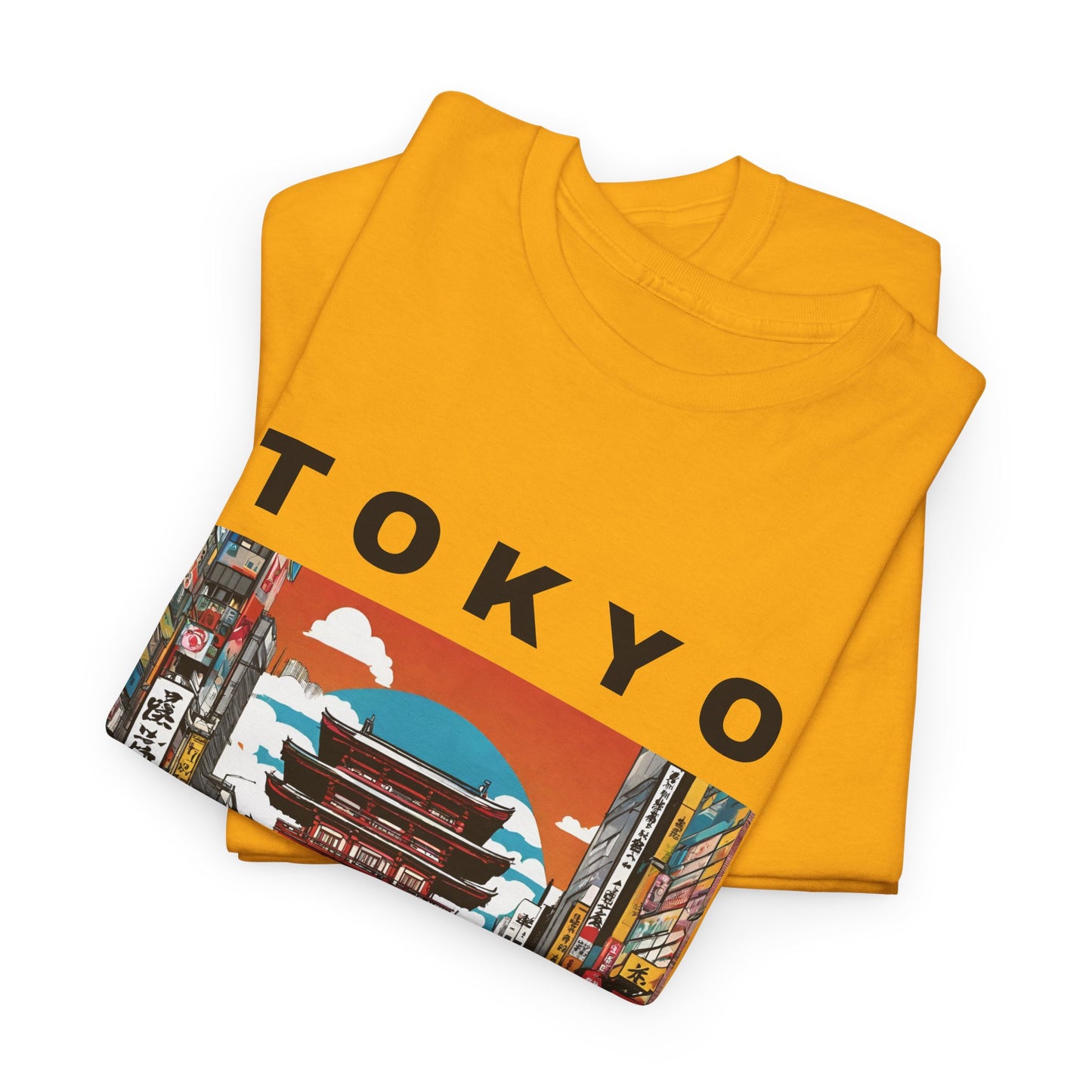 Tokyo Vintage Street Art Pop - Flashlander Gym Shirt