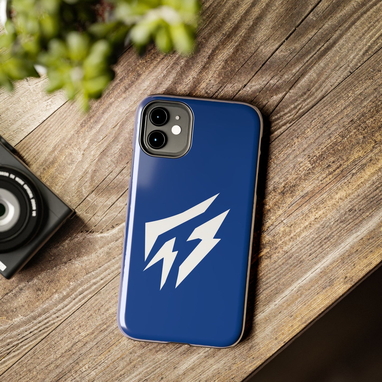 Flashlander Thunders Tough Phone Cases for all Iphone and Samsung Galaxy Dark Blue