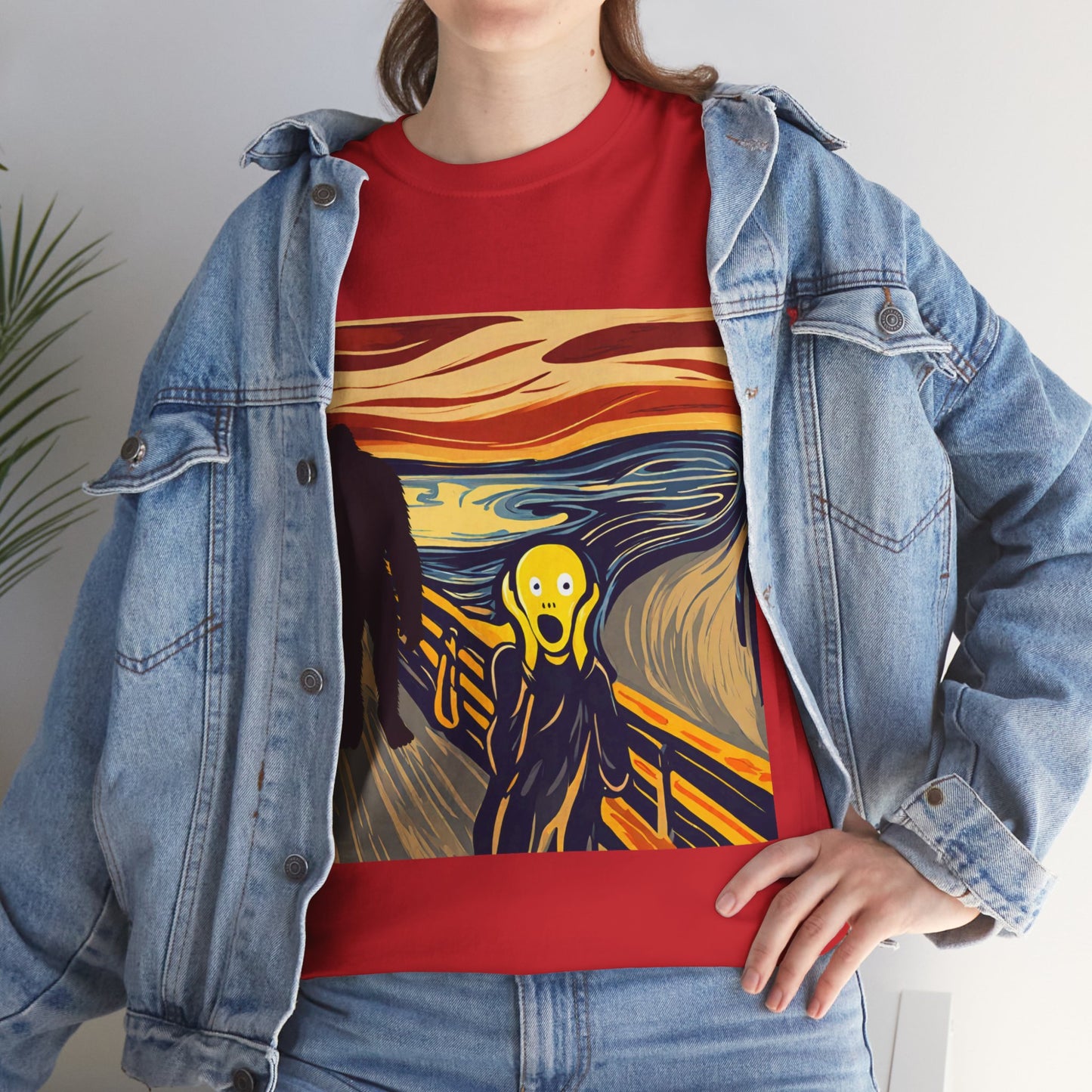 The Scream Meets Bigfoot A Startling Encounter - Flashlander Gym Shirt