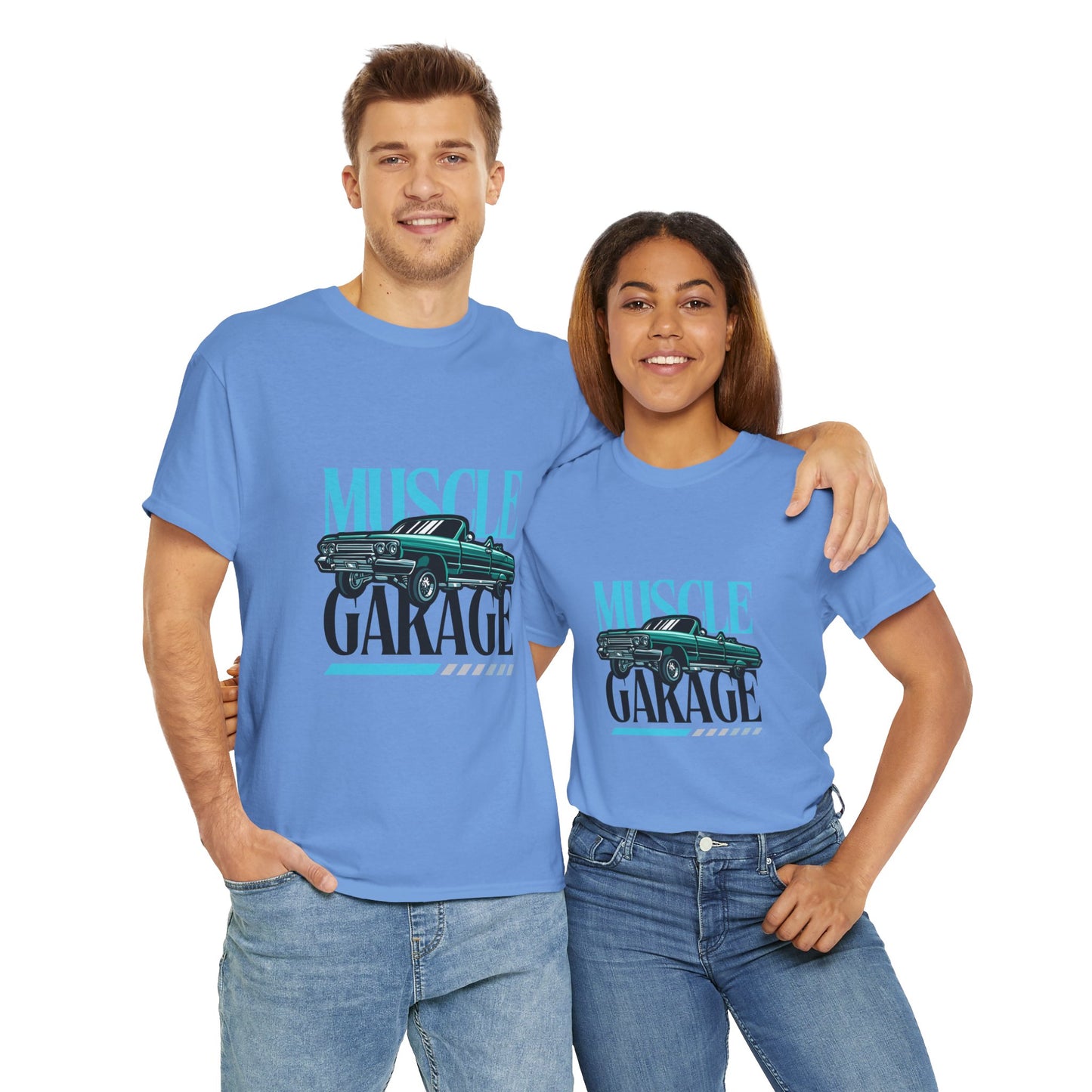 Garage de voitures vintage Muscle - T-shirt de sport Flashlander