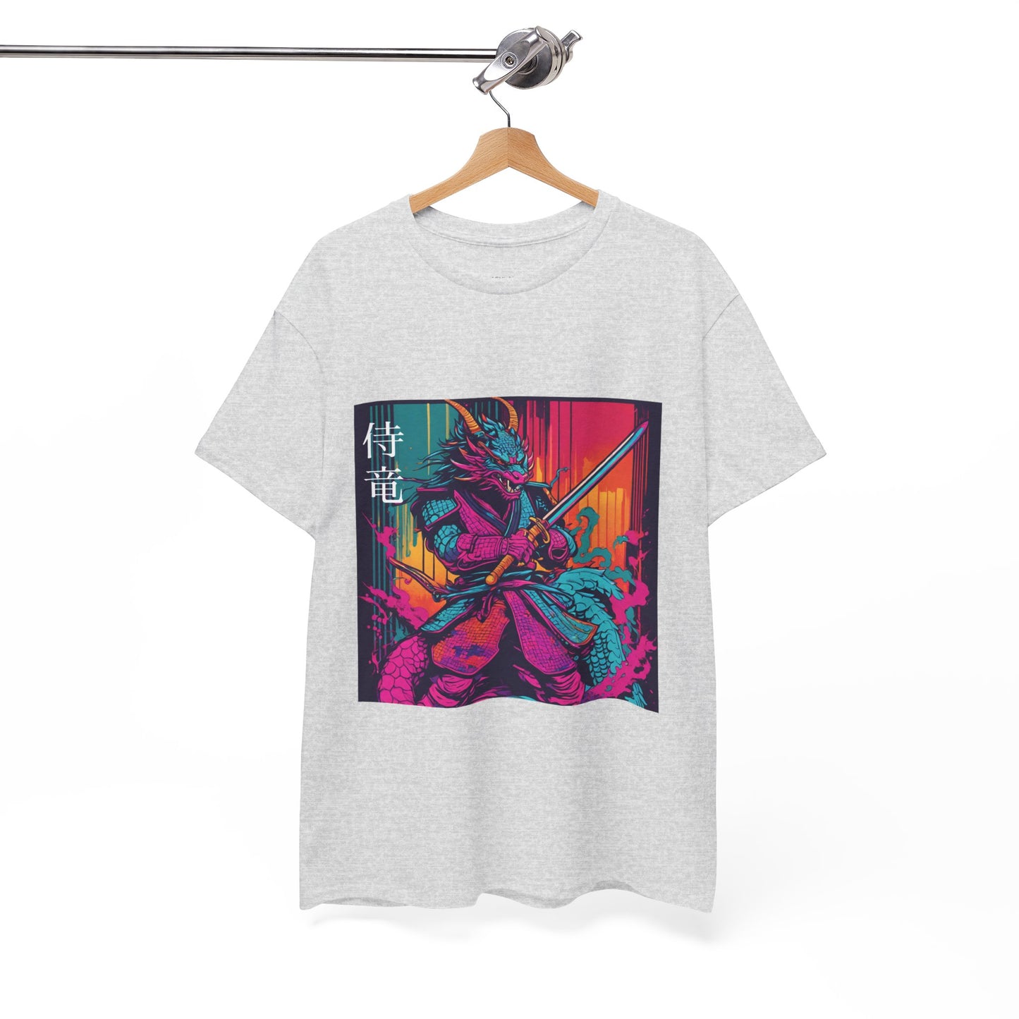 Dragon Samurai Pop Art - Flashlander Gym Shirt