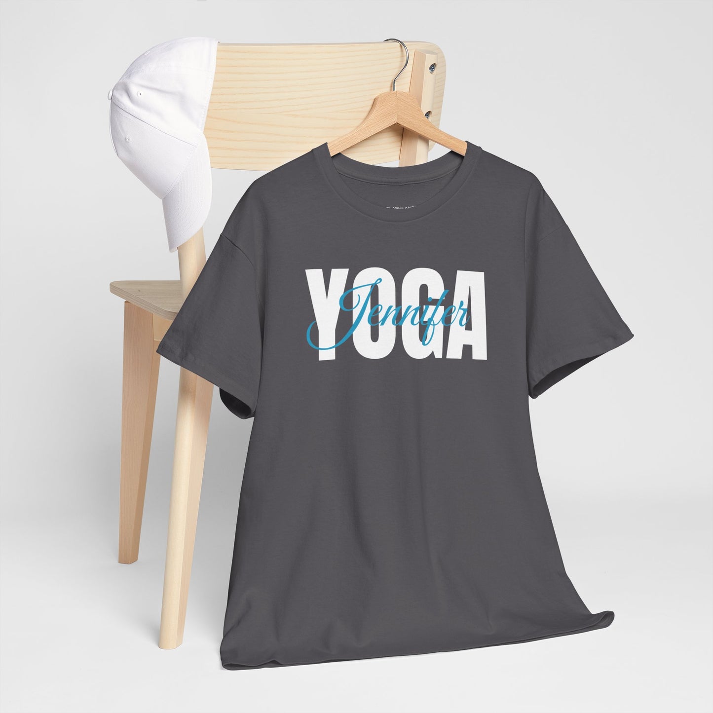 Personalized Yoga Shirt with Custom Name - Flashlander Gym Tee