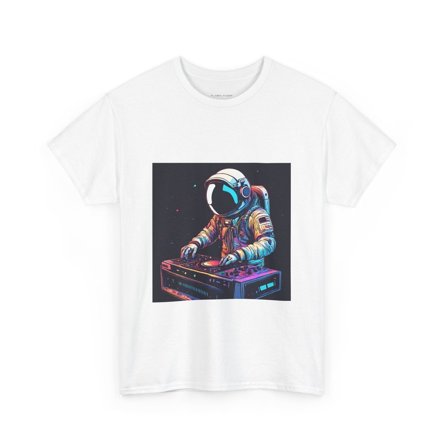 Astronaut Techno DJ Flashlander Gym Shirt