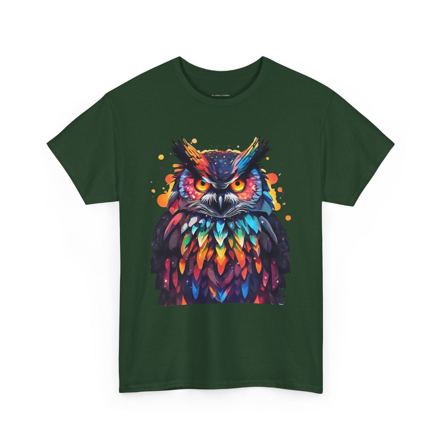 Owl Feathered Symphony Flashlander Gym Shirt