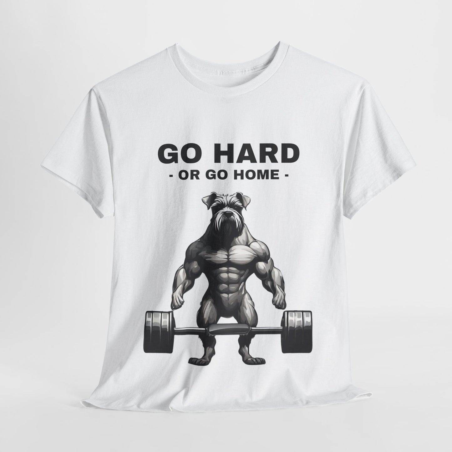 Muscular Schnauzer Dog Bodybuilding  - Flashlander Gym Shirt