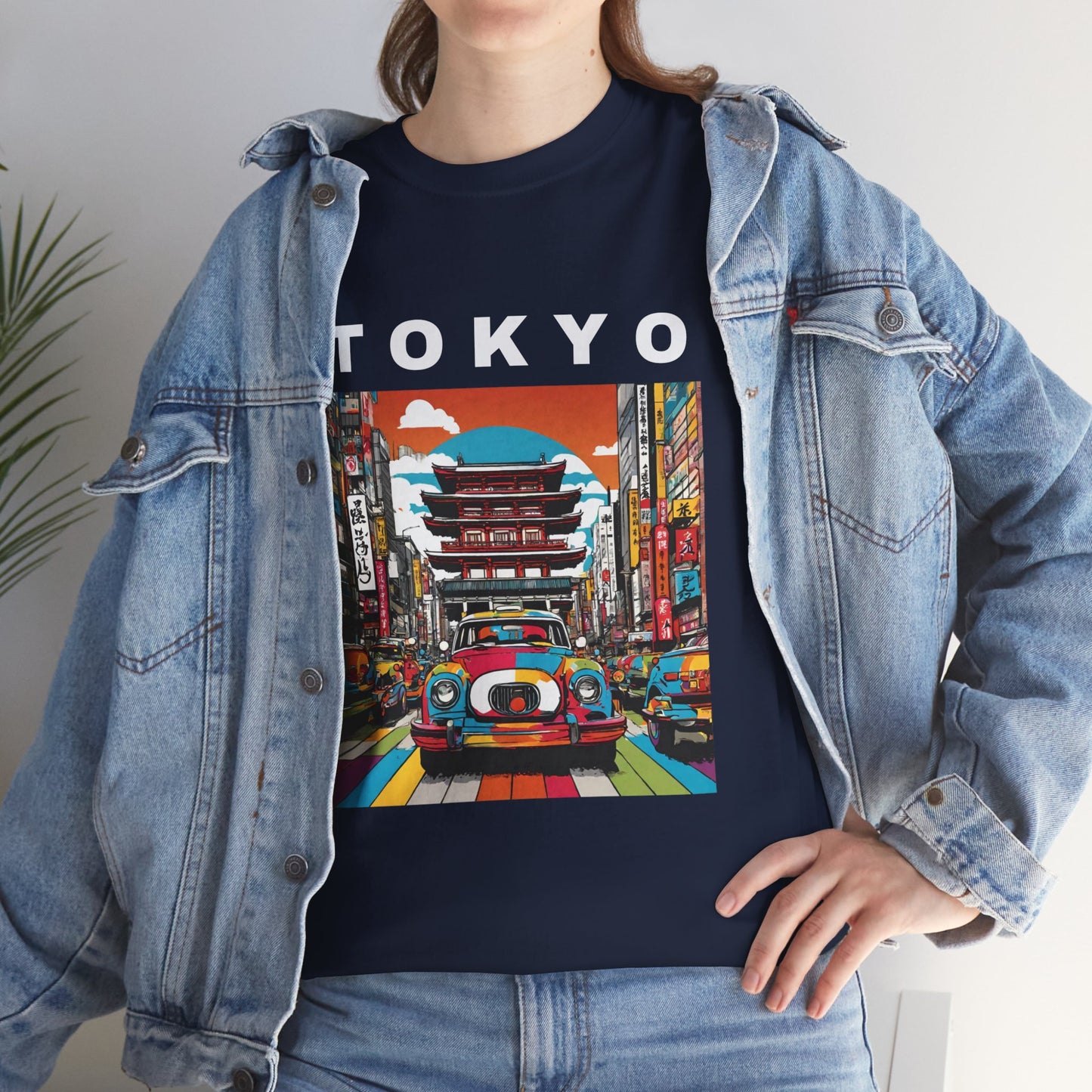 Tokyo Vintage Street Art Pop - Flashlander Gym Shirt