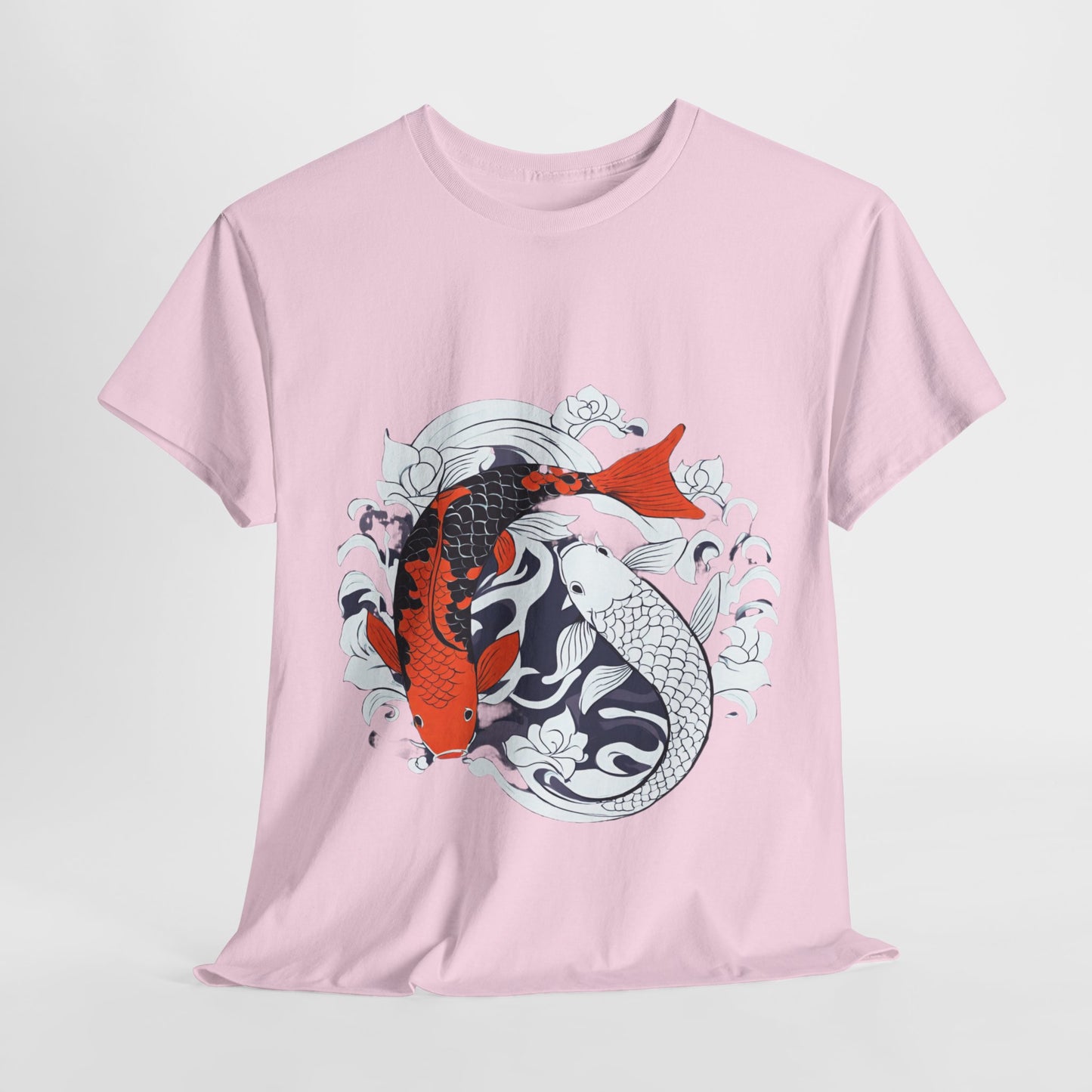 Yin Yang Japanese Koi Fish Flashlander Gym Shirt