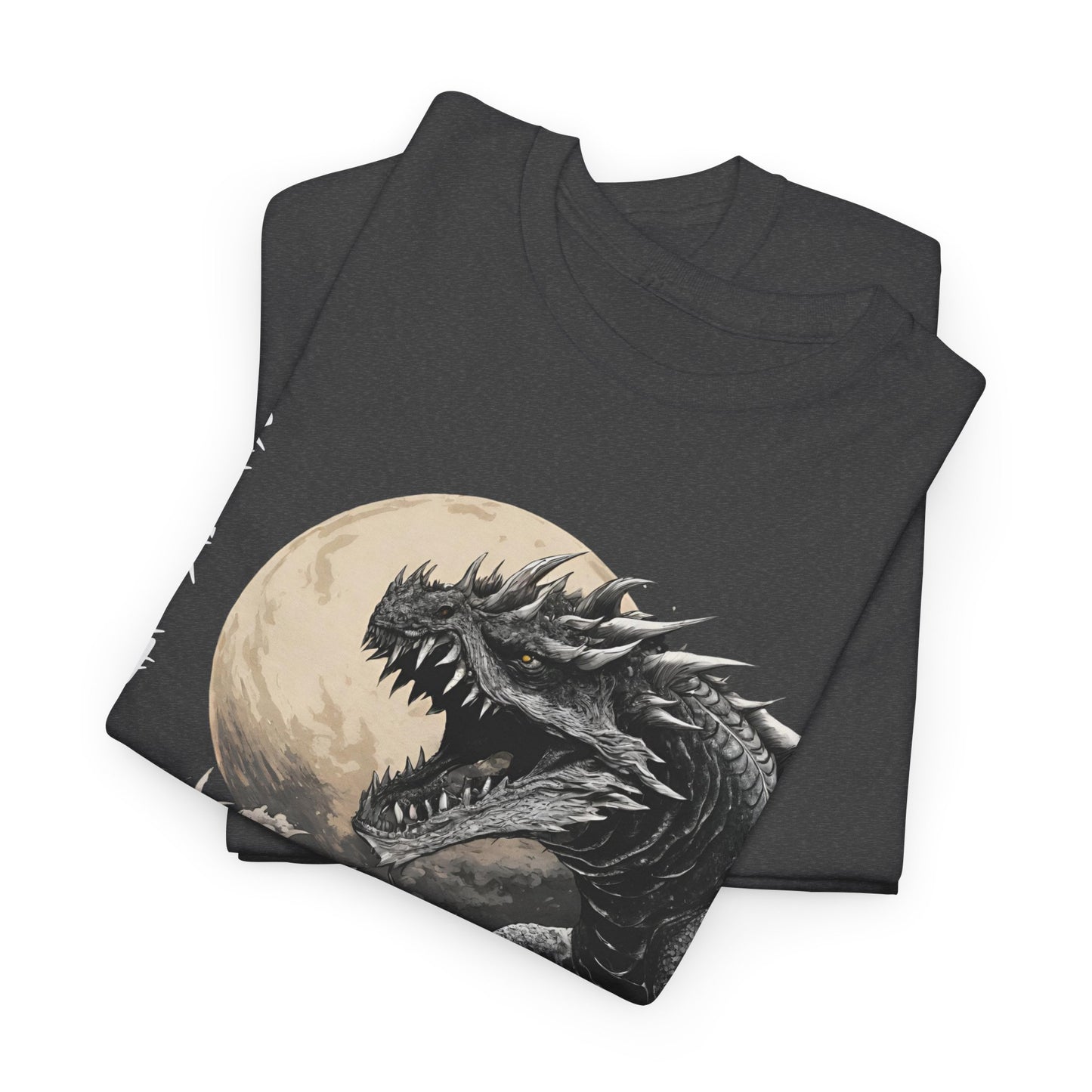 T-shirt de sport Flashlander, le monstre marin Kraken émerge, menace au clair de lune