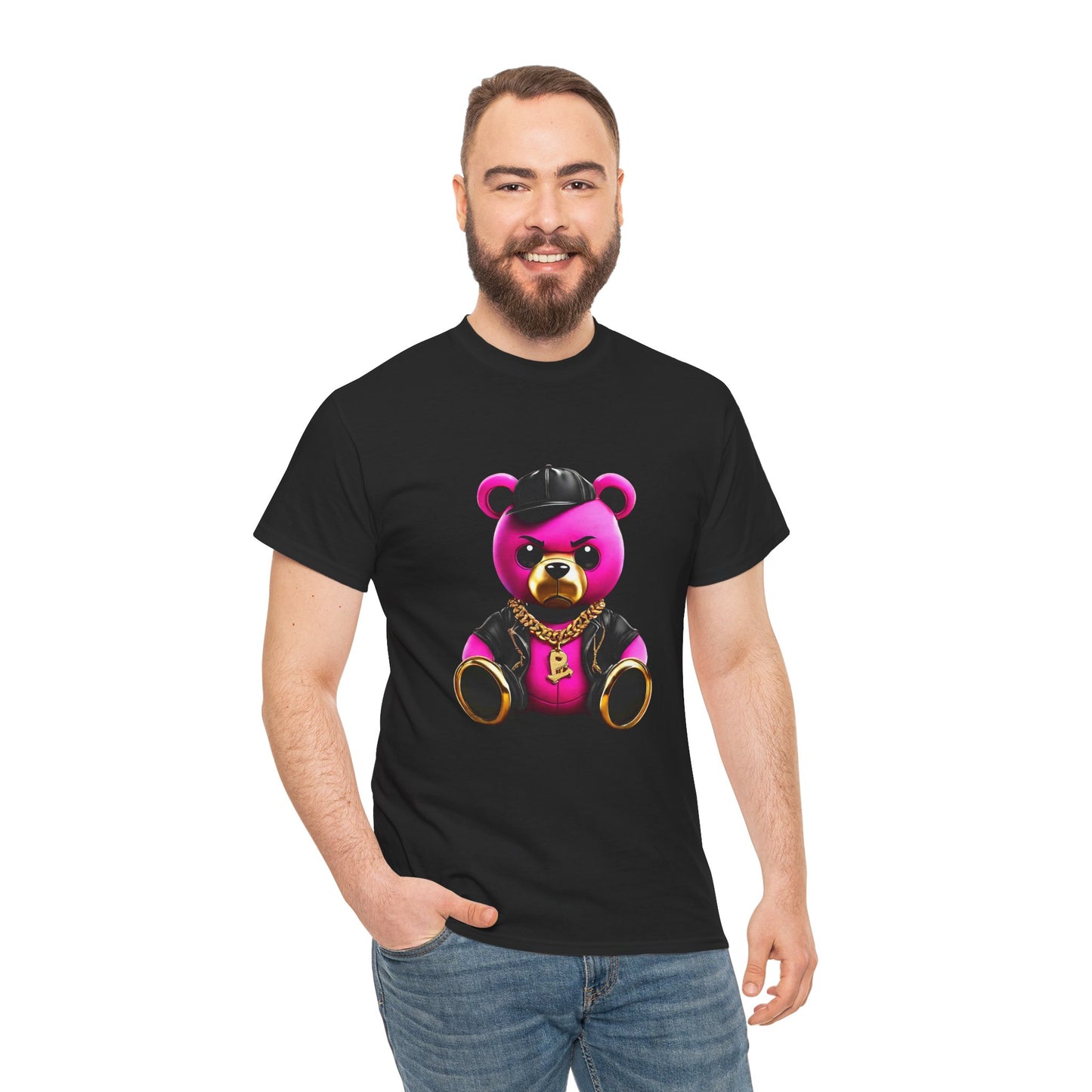 Teddy Bear Hip-Hop Fury Graphic Tee Flashlander