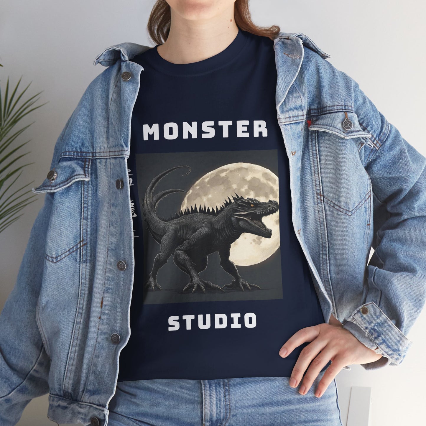 Vintage Monster Studio Japanese Custom Name - Flashlander Gym Shirt