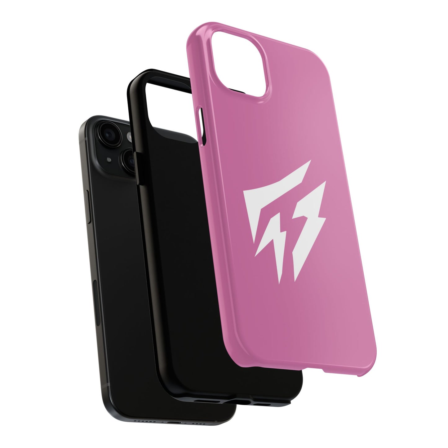 Flashlander Thunders Tough Phone Cases for all Iphone and Samsung Galaxy Light Pink