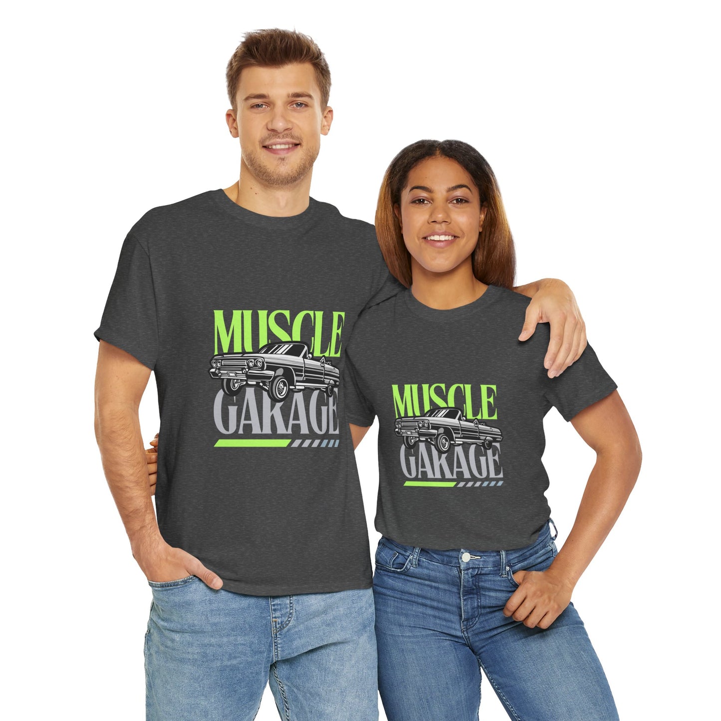 Vintage Car Muscle Garage - Flashlander Gym Shirt