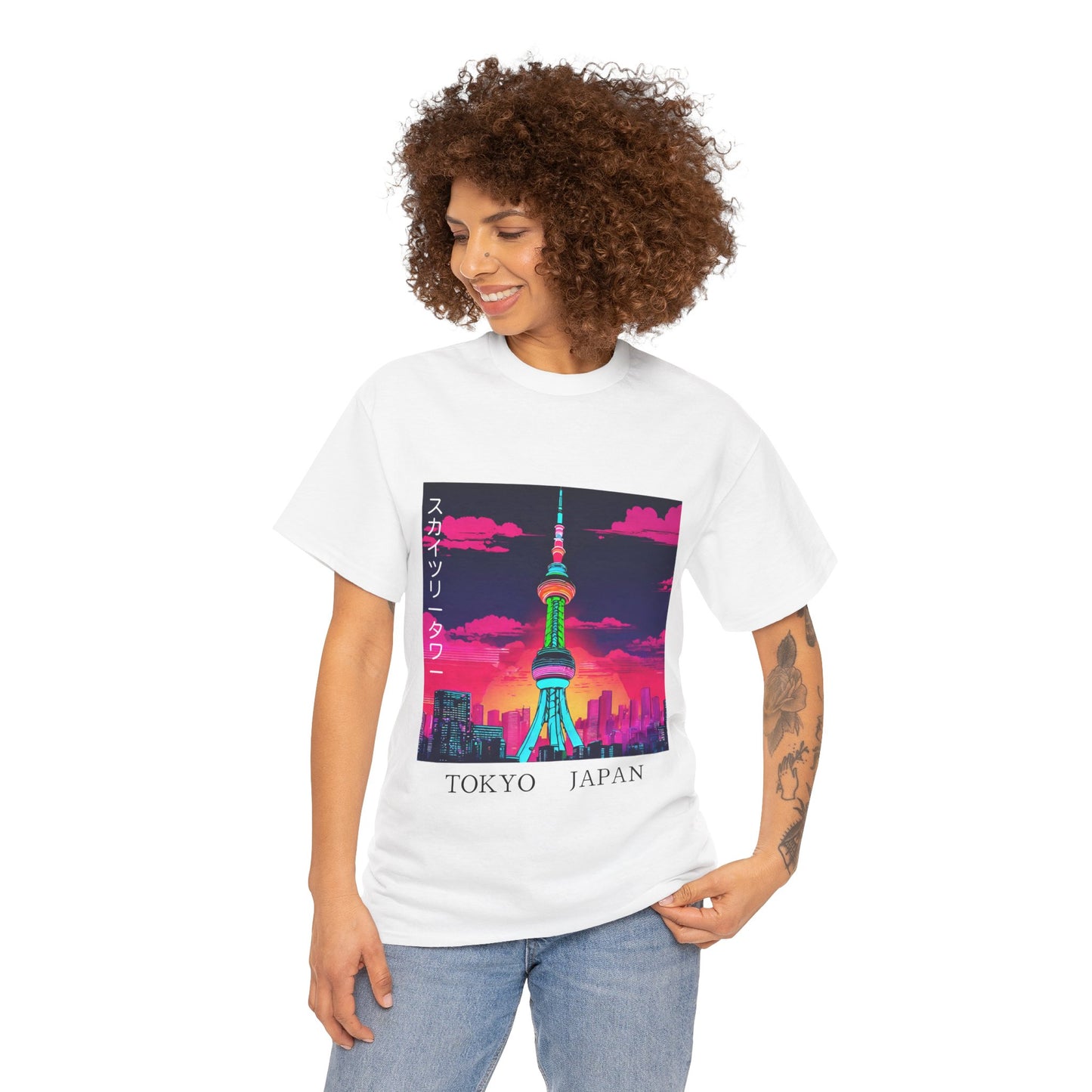 Tour Tokyo Skytree - T-shirt de sport Flashlander